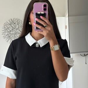 Karl Lagerfeld Black and white shirt